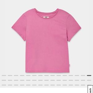 NWT Pink Ugg Perline Tee Size XL